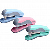 фото Степлер deVENTE Pastel 10 до 12л, пластик, Soft Touch ассорти 3 пастельных цвета