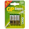фото Батарейка LR-03 (ААА) GP Super Alkaline, в блистере, (промо 3+1), цена за 1 шт