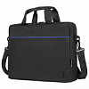 фото Сумка портфель BRAUBERG PRACTICAL с отделением для ноутбука 15,6", Blue line, черная, 29х40х7 см