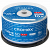 фото Диск DVD+R (плюс) CROMEX (КРОМЕКС), 4,7 Gb, 16x, Cake Box (упаковка на шпиле), КОМПЛЕКТ 50 шт.
