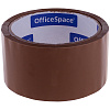 фото Клейкая лента упаковочная OfficeSpace, 48мм*40м, 38мкм, темная, ШК