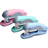 фото Степлер deVENTE Pastel №24/6 до 20л, пластик, Soft Touch ассорти 3 пастельных цвета