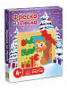 фото Аппликация из песка 17*17см "Белка у елки" 4+